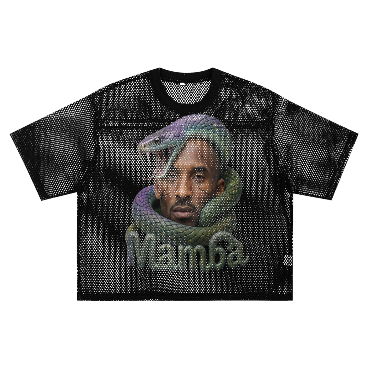 See-through Boxy Net T-Shirt